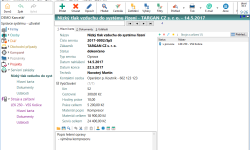 Systém pro servis strojů a zařízení
